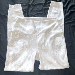 High-rise fitness leggings